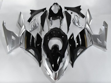 Comprar Carenados Moto Kawasaki Ninja 400 2018-2024 - Plata Negro Brillante