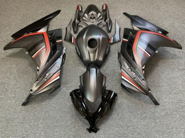 Comprar Carenados Moto Kawasaki Ninja 300 2013-2017 - Negro Mate Rojo
