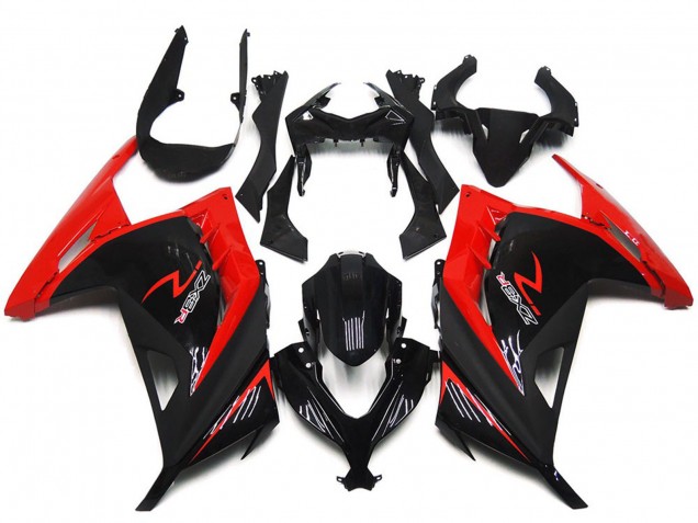 Comprar Carenados Moto Kawasaki Ninja 300 2013-2017 - Rojo Negro Brillante
