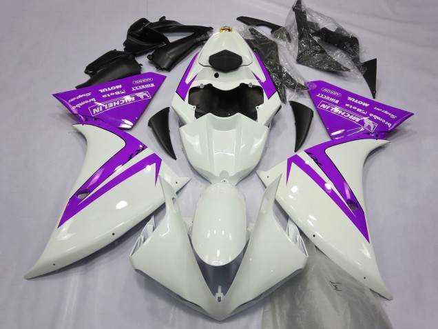 Comprar Carenados Moto Yamaha R1 2012-2014 - Blanco Púrpura