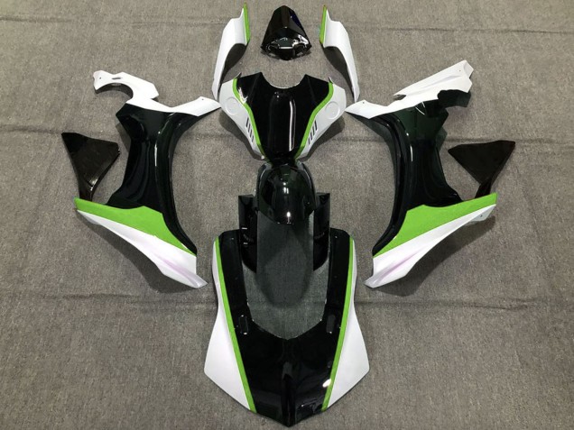 Comprar Carenados Moto Yamaha R1 2015-2019 - Blanco Verde Negro Brillante