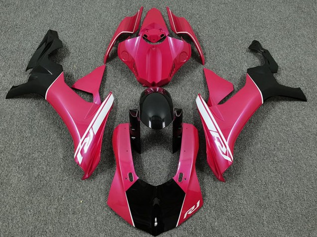 Comprar Carenados Moto Yamaha R1 2015-2019 - Hot Rosa Blanco Negro Brillante