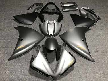 Comprar Carenados Moto Yamaha R1 2012-2014 - Gris Mate Oro Calcomanías