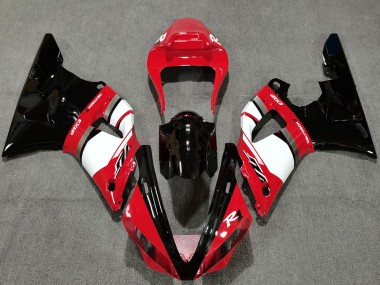 Comprar Carenados Moto Yamaha R1 2000-2001 - Rojo Blanco Negro Brillante