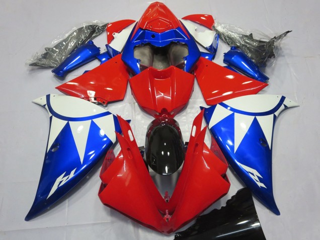 Comprar Carenados Moto Yamaha R1 2012-2014 - Blanco Rojo Azul Negro