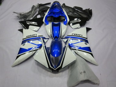 Comprar Carenados Moto Yamaha R1 2012-2014 - Blanco Azul Negro Layerd Semakin Didepan