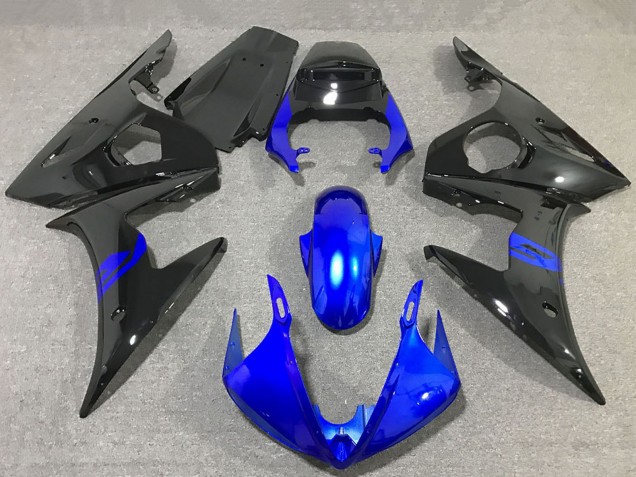 Comprar Carenados Moto Yamaha R6 2003-2004 - Azul Negro Brillante