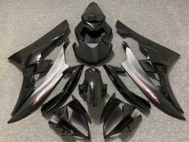 Comprar Carenados Moto Yamaha R6 2006-2007 - Negro Brillante Plata