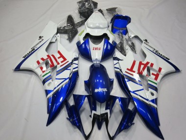 Comprar Carenados Moto Yamaha R6 2006-2007 - Blanco Azul Rojo Fiat Motul Michelin