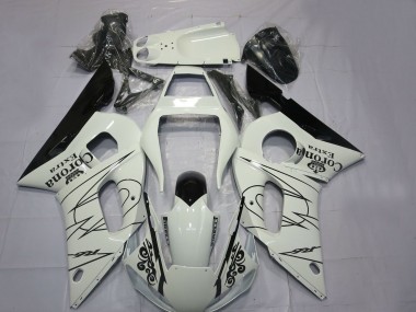 Comprar Carenados Moto Yamaha R6 1998-2002 - Blanco Negro Corona Motul