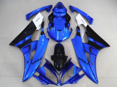Comprar Carenados Moto Yamaha R6 2006-2007 - Blanco Azul Negro Brillante