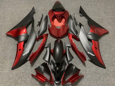 Comprar Carenados Moto Yamaha R6 2008-2016 - Rojo Negro Mate