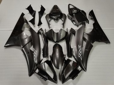 Comprar Carenados Moto Yamaha R6 2008-2016 - Negro Brillante Blanco Calcomanías