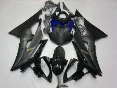 Comprar Carenados Moto Yamaha R6 2008-2016 - Negro Brillante Negro Mate Azul Oro Calcomanías