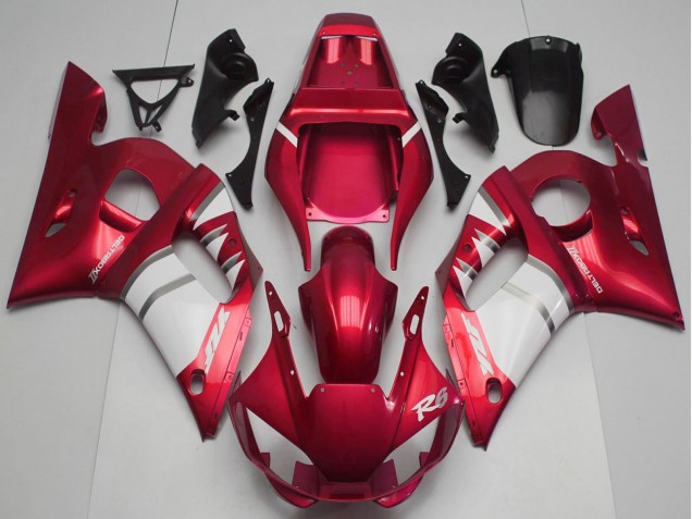 Comprar Carenados Moto Yamaha R6 1998-2002 - Rojo Blanco