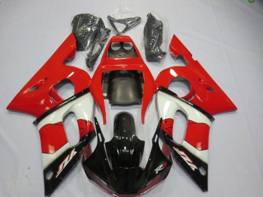 Comprar Carenados Moto Yamaha R6 1998-2002 - Rojo Blanco Negro Brillante