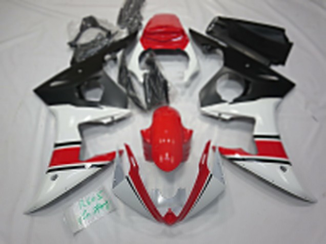 Comprar Carenados Moto Yamaha R6 2005 - Blanco Rojo Negro