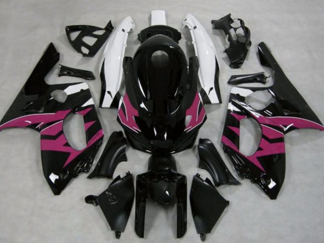 Comprar Carenados Moto Yamaha YZF600R Thundercat 1996-2007 - Negro Brillante Rosa Oscuro Blanco