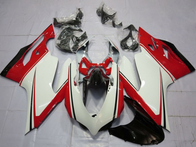 Comprar Carenados Moto Ducati 899 1199 2011-2014 - Blanco Rojo Verde Negro Brillante