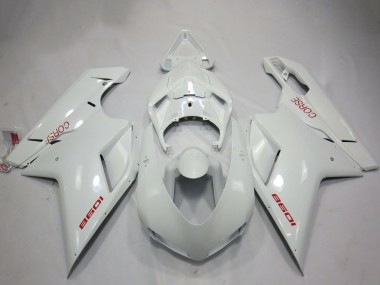 Comprar Carenados Moto Ducati 1098 2007-2014 - Blanco Corse