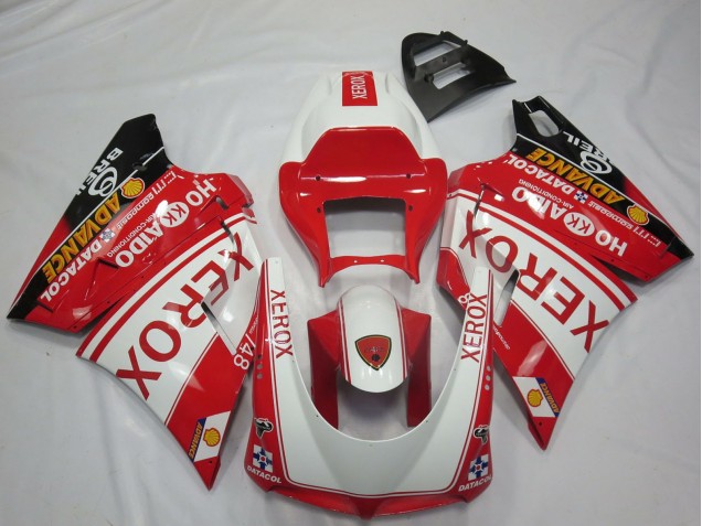 Comprar Carenados Moto Ducati 748 916 996 998 1993-2005 - Blanco Rojo Negro Brillante Xerox