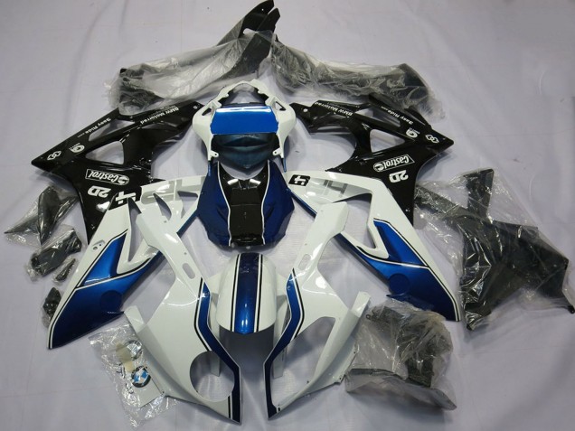 Comprar Carenado Moto BMW S1000RR 2015-2016 - Blanco Azul Negro Brillante