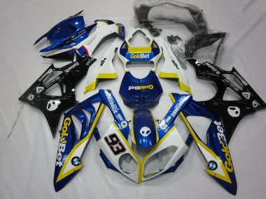 Comprar Carenados Moto BMW S1000RR 2009-2014 - Blanco Amarillo Azul Negro Brillante OroBet 93
