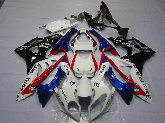 Comprar Carenados Moto BMW S1000RR 2009-2014 - Blanco Rojo Azul Negro Brillante Easy Ride