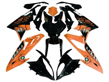 Comprar Carenados Moto BMW S1000RR 2015-2016 - Naranja Negro Brillante Tiburón
