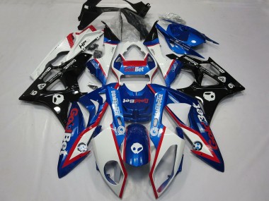 Comprar Carenados Moto BMW S1000RR 2009-2014 - Blanco Rojo Azul Negro Brillante OroBet HP