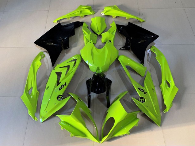 Comprar Carenados Moto BMW S1000RR 2009-2014 - Alta Visibilidad Amarillo Negro Brillante HP