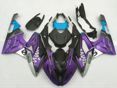 Comprar Carenados Moto BMW S1000RR 2017-2018 - Plata Púrpura Azul Negro Mate