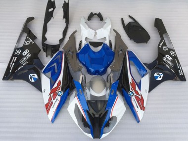 Comprar Carenados Moto BMW S1000RR 2015-2016 - Blanco Azul Negro Mate OEM Estilo
