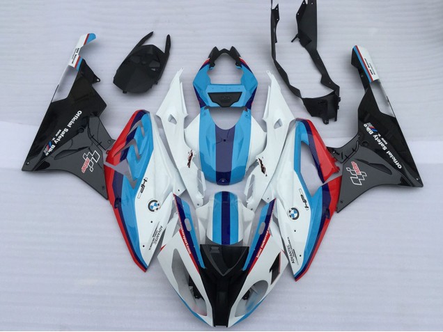 Comprar Carenados Moto BMW S1000RR 2009-2014 - Blanco Rojo Azul Claro Negro Brillante OEM Estilo