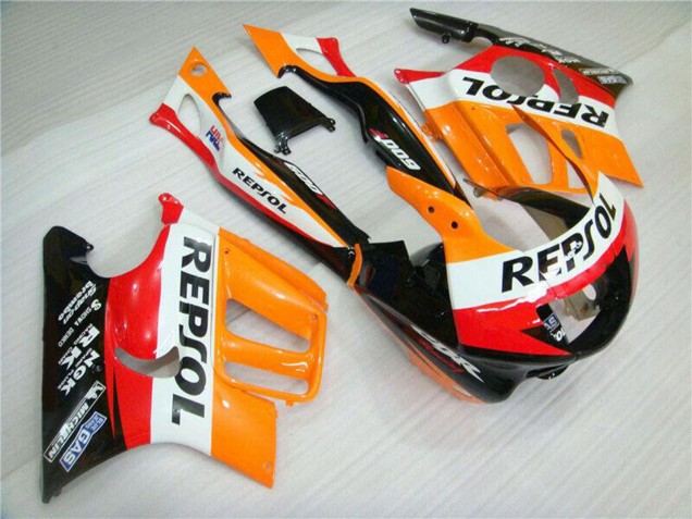 Comprar Carenado Moto Honda CBR600 F3 1995-1996 - Naranja Blanco Rojo Negro Brillante Repsol