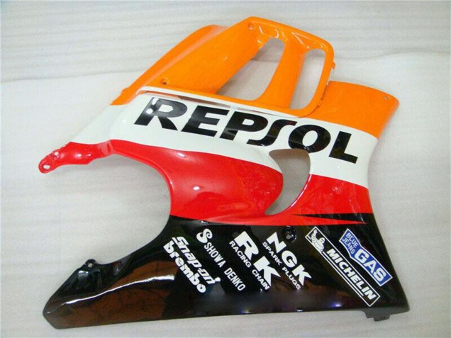 Comprar Carenado Moto Honda CBR600 F3 1995-1996 - Naranja Blanco Rojo Negro Brillante Repsol