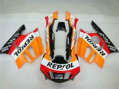 Comprar Carenado Moto Honda CBR600 F3 1995-1996 - Naranja Blanco Rojo Negro Brillante Repsol