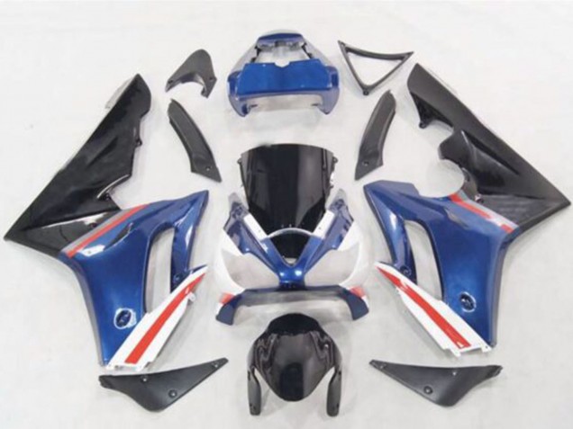 Comprar Carenados Moto Triumph Daytona 675 2006-2008 - Azul Blanco Rojo Negro Brillante