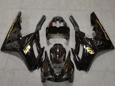 Comprar Carenados Moto Triumph Daytona 675 2006-2008 - Negro Brillante Oro Calcomanías