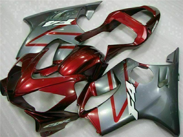 Comprar Kits Carenado Moto Honda CBR600 F4i 2001-2003 - Plata Rojo