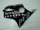 Comprar Carenados Moto Honda CBR600 F4i 2001-2003 - Negro Brillante Plata SevenStars