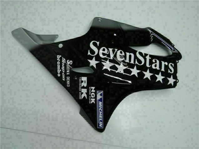 Comprar Carenados Moto Honda CBR600 F4i 2001-2003 - Negro Brillante Plata SevenStars