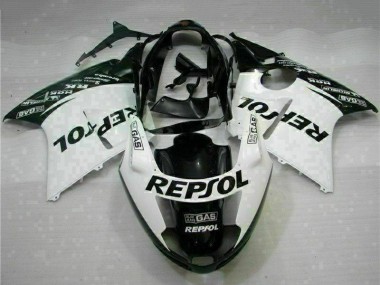 Comprar Carenados Moto Honda CBR1100XX Blackbird 1996-2007 - Blanco Negro Brillante Repsol
