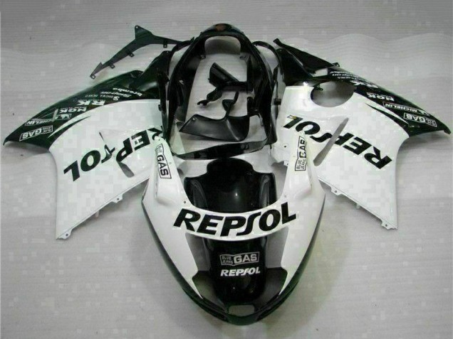 Comprar Carenados Moto Honda CBR1100XX Blackbird 1996-2007 - Blanco Negro Brillante Repsol