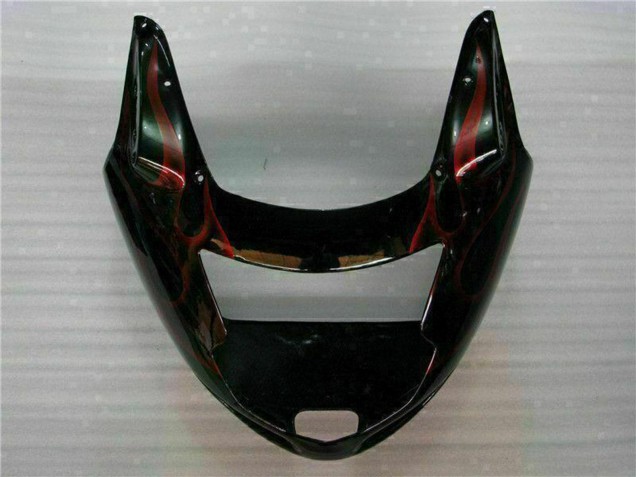 Comprar Carenado Moto ABS Honda CBR1100XX Blackbird 1996-2007 - Negro Brillante Rojo Llama