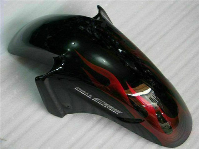 Comprar Carenado Moto ABS Honda CBR1100XX Blackbird 1996-2007 - Negro Brillante Rojo Llama