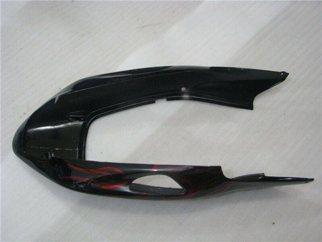 Comprar Carenados Moto ABS Honda CBR1100XX Blackbird 1996-2007 - Negro Brillante Rojo Llama