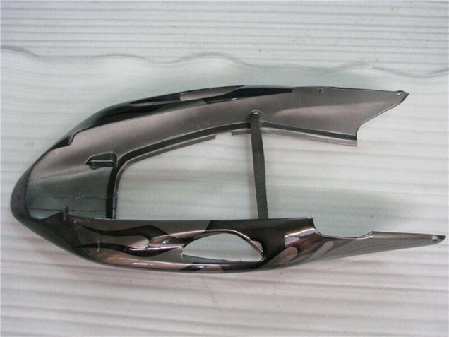 Comprar Carenados Moto Honda CBR1100XX Blackbird 1996-2007 - Negro Brillante Plata Llama