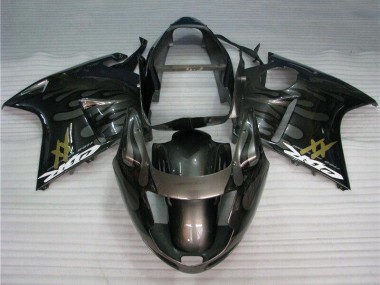 Comprar Carenados Moto Honda CBR1100XX Blackbird 1996-2007 - Negro Brillante Plata Llama