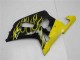 Comprar Carenados Moto Suzuki GSXR 600/750 2001-2003 - Negro Brillante Amarillo Llama